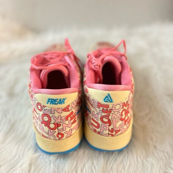 Nike zoom freak 2 pale vanilla/blue FB9503 200 Men's sz 18 - Picture 3 of 9